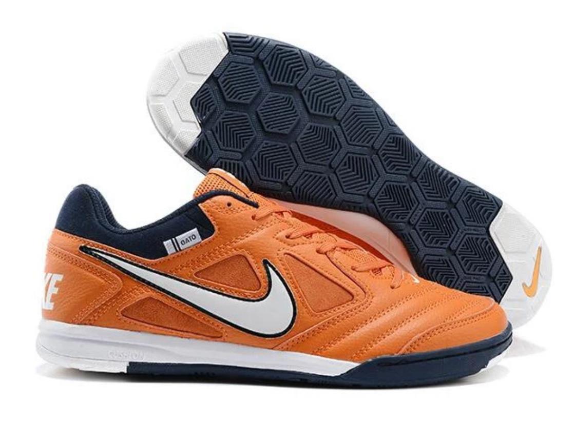 Futsal Gato Supreme Naranja Azul
