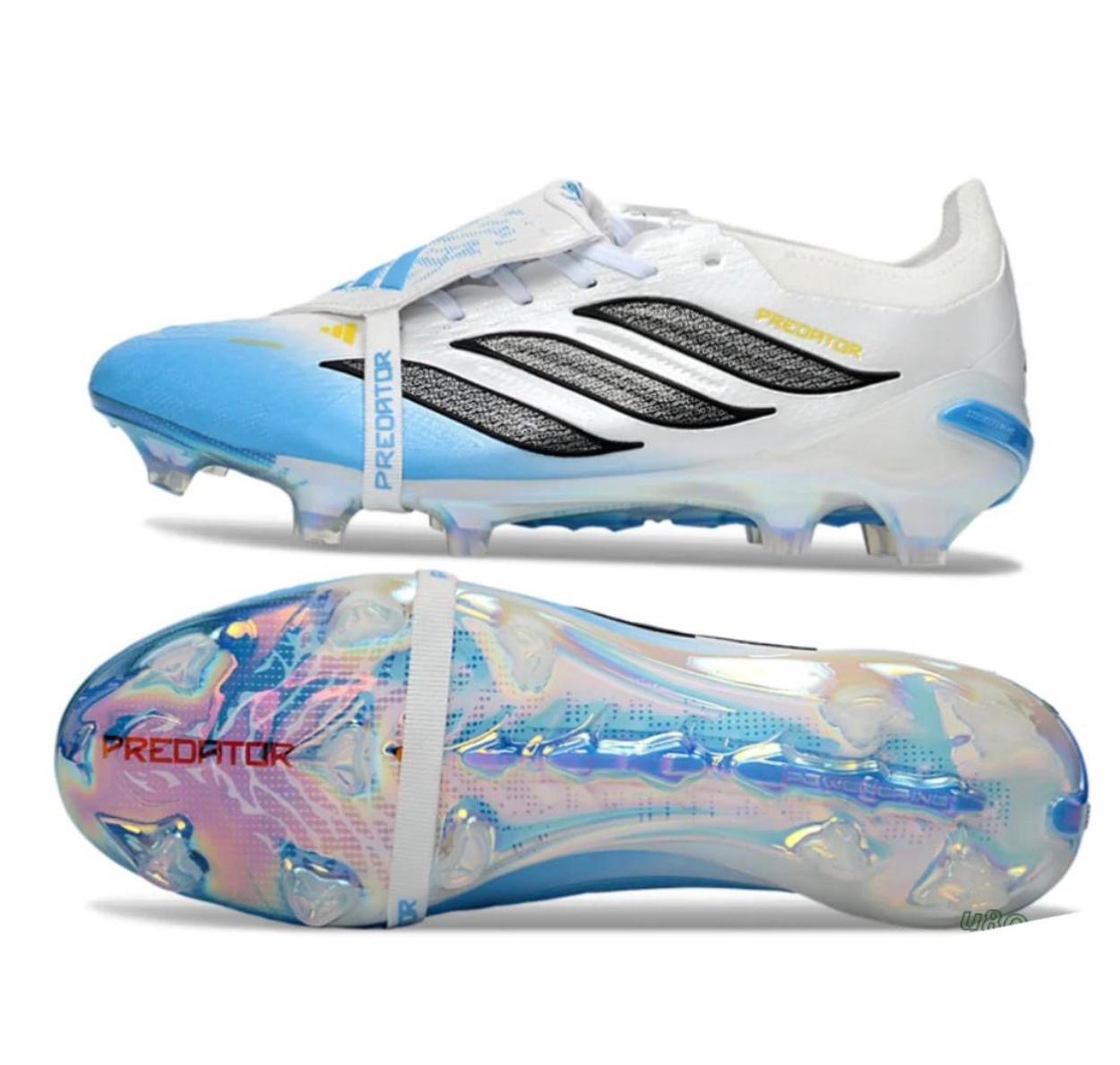 Guayos Predator Powerspine Blanco Azul Niño