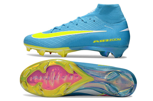 Guayos Air Zoom Mercurial Azul Verde Bota