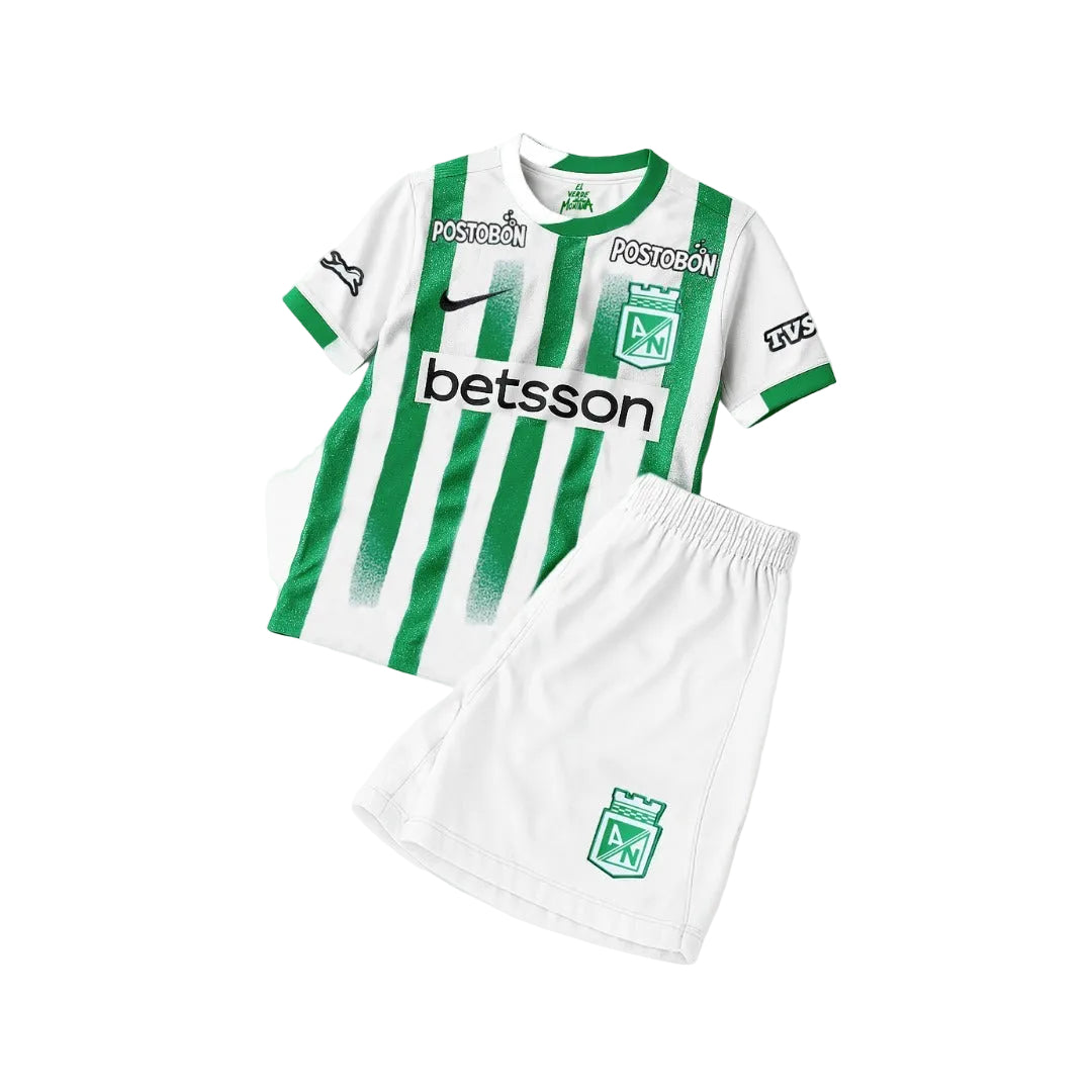Uniforme Niño Atl. Nacional Local 2025