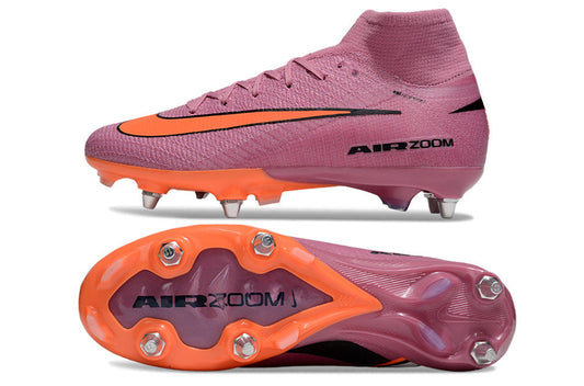 Guayos Air Zoom Purpura Naranja Tache Aluminio Bota