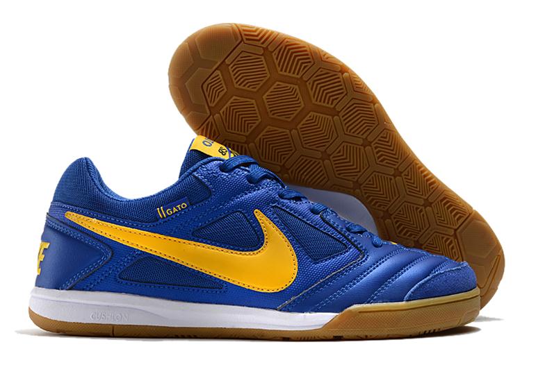 Futsal Gato Supreme Azul Amarillo