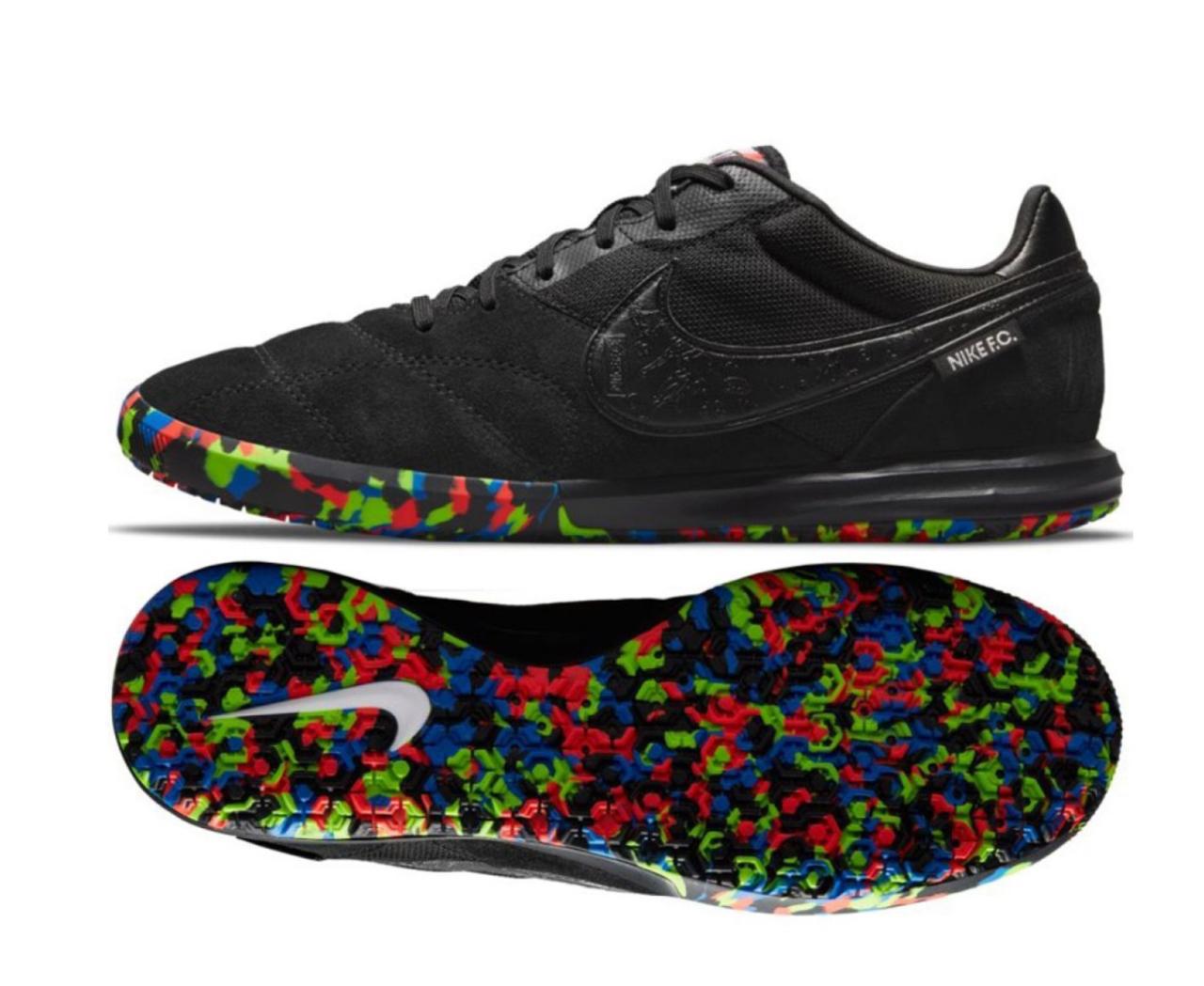 Futsal Gato Premier Negro Suela Colores