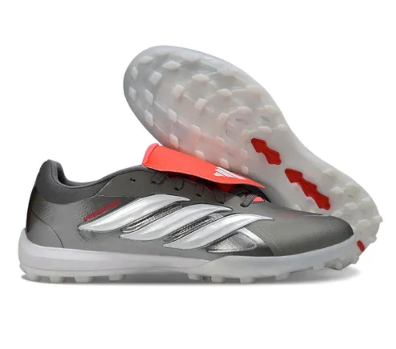 Torretin Predator PowerSpine Plateado Rojo Lengüeta