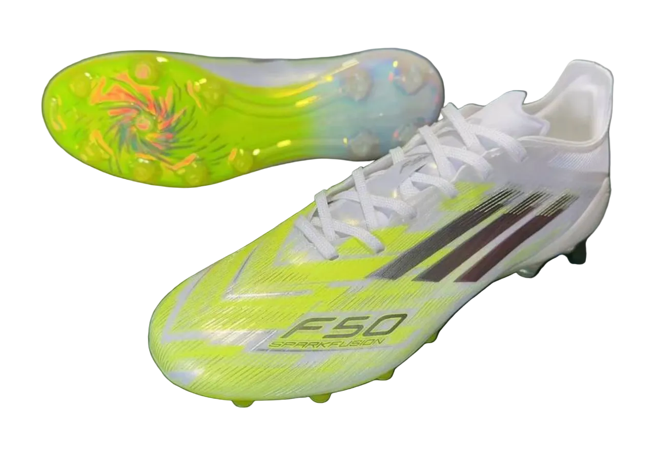Guayos F50 Blanco Verde Cordones Niño