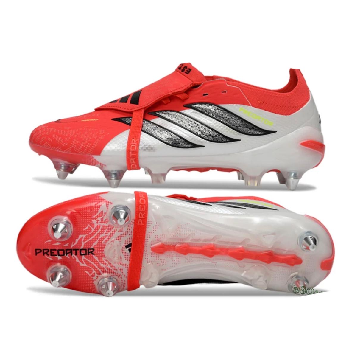 Predator PowerSpine Rojo Blanco Tache aluminio Lengüeta