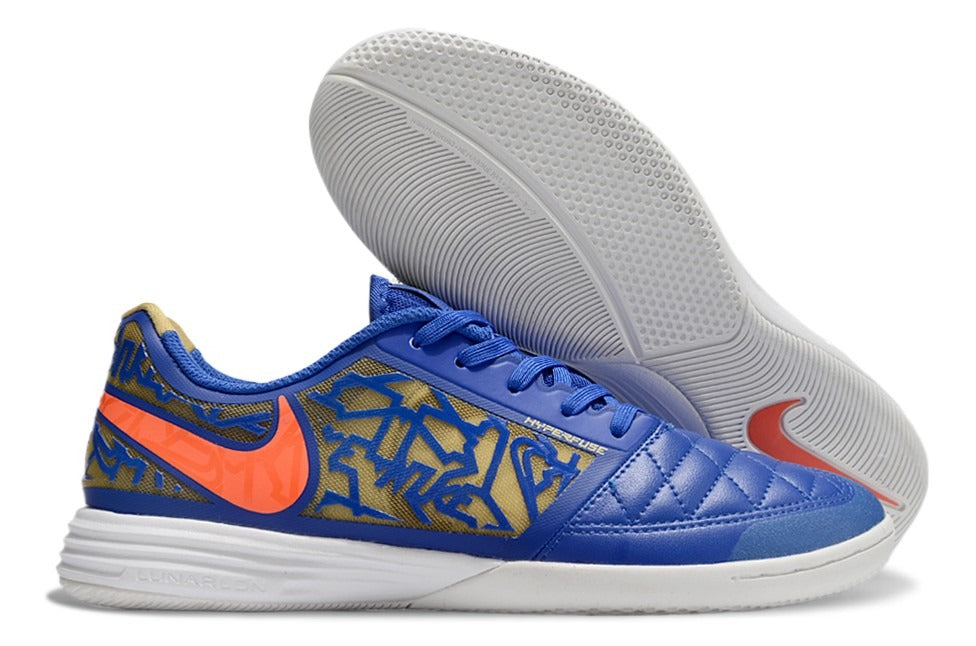 Futsal Lunar Gato II Azul Blanco Legend