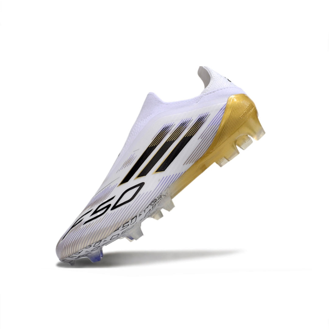 Guayos Blanco Dorado Laceless