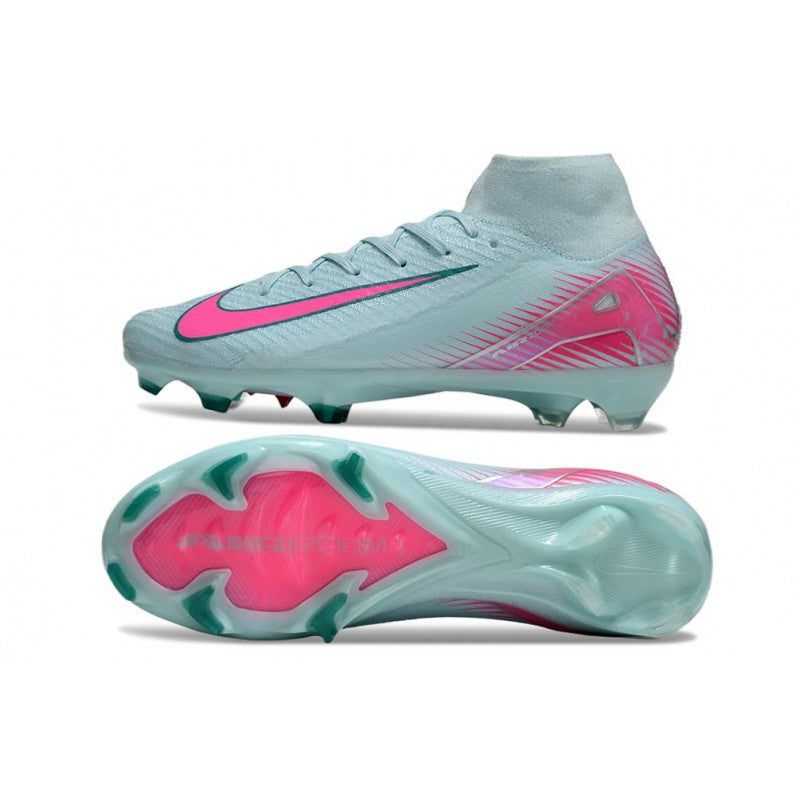 Guayos Mercurial Superfly 10 Turquesa Morado Niño