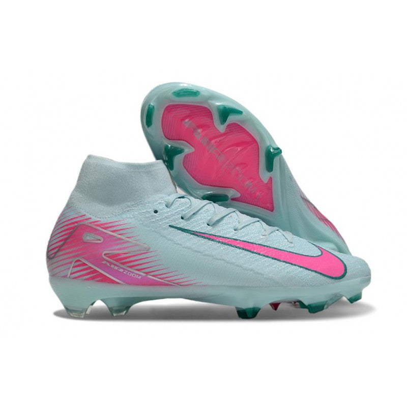Guayos Mercurial Superfly 10 Turquesa Morado Niño