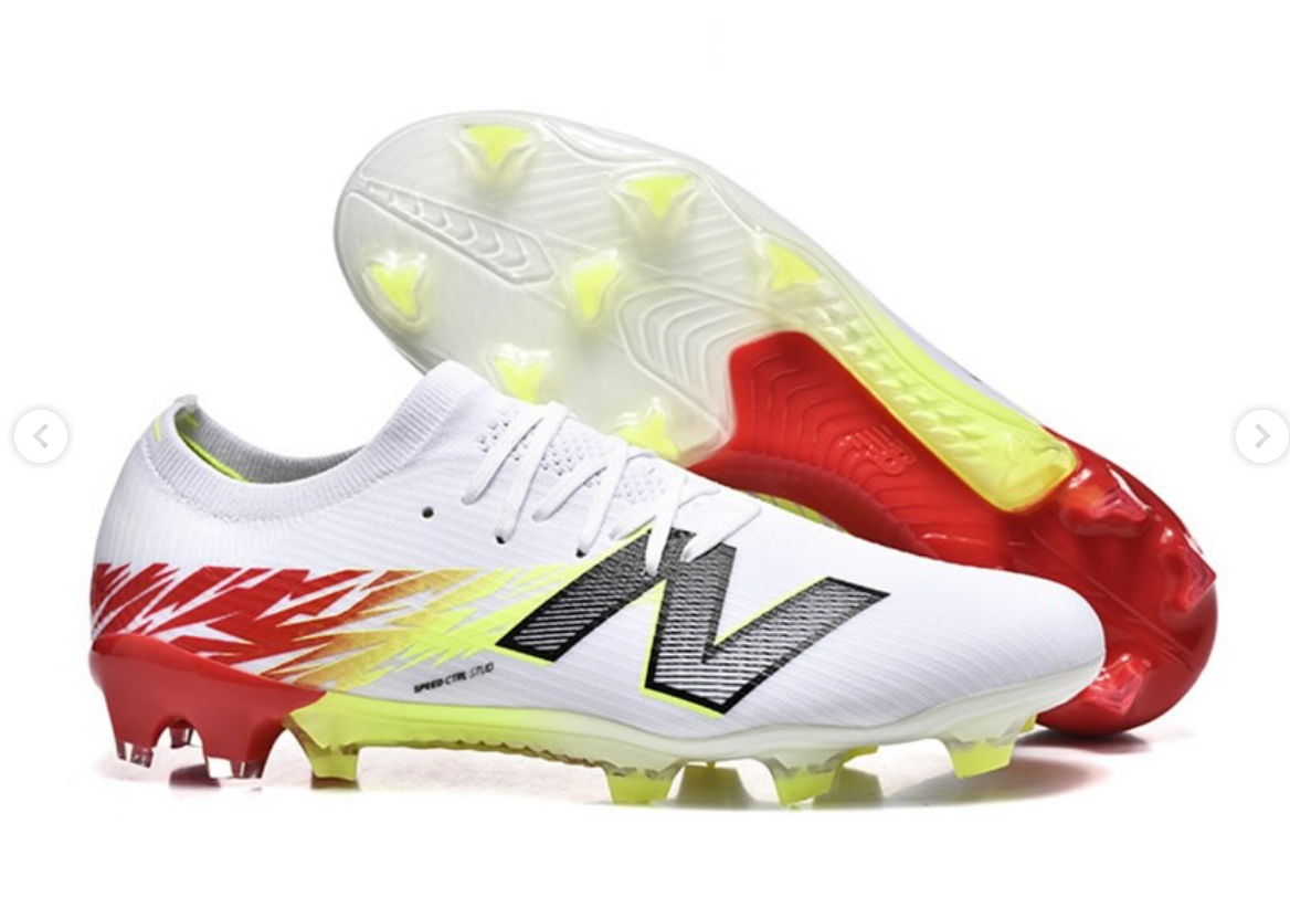 Guayos New Balance Furon V8 Blanco Rojo