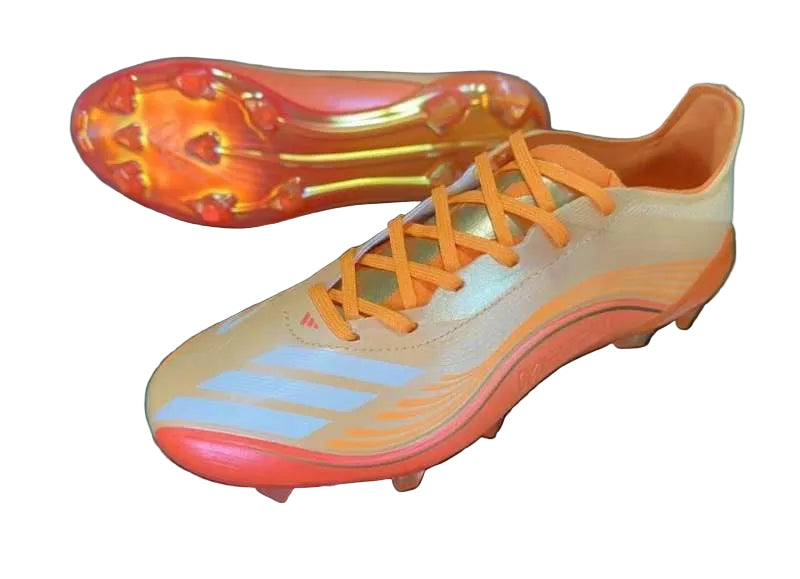 Guayos F50 Messi Dorado Naranja