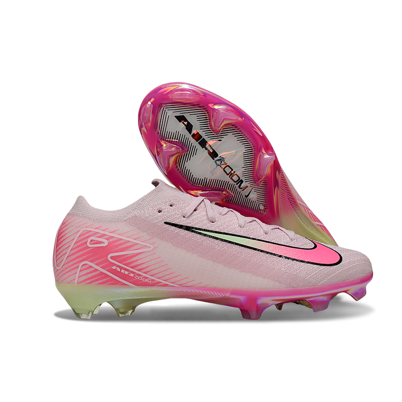 Guayos Mercurial Vapor 16 Rosado Verde Niño