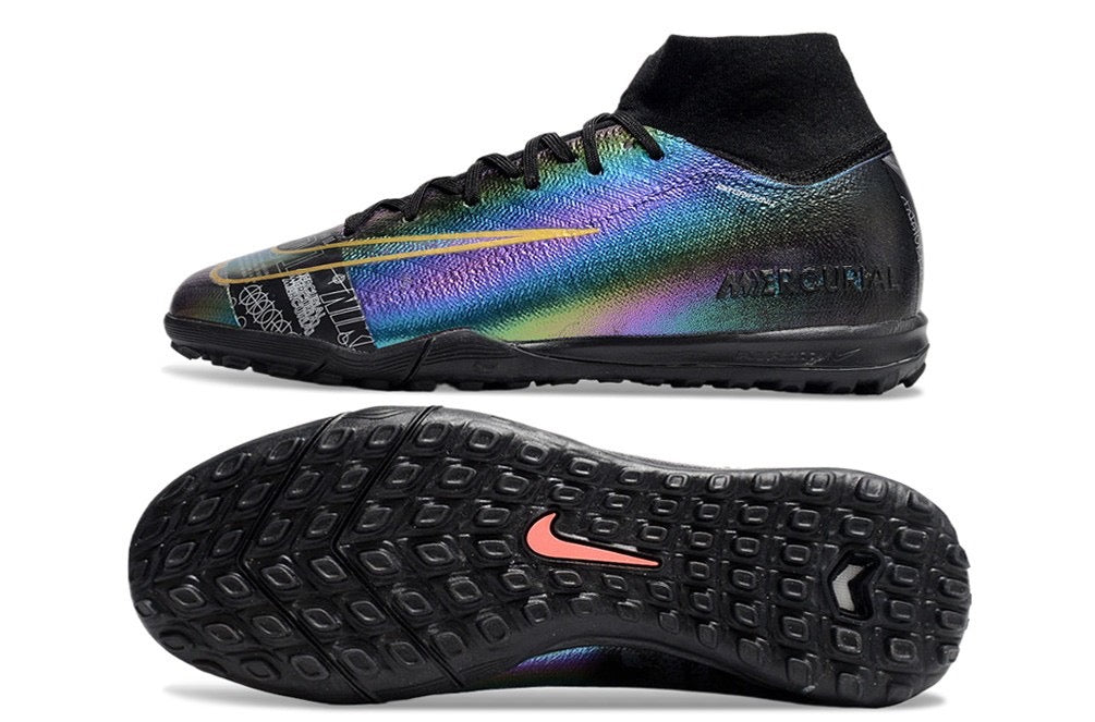 Torretin Mercurial Superfly 10 Elite Turf SE Cosmic Speed Negro Bota