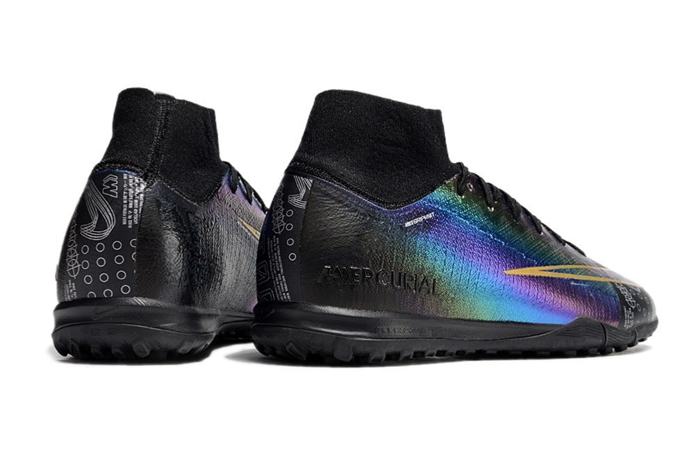Torretin Mercurial Superfly 10 Elite Turf SE Cosmic Speed Negro Bota