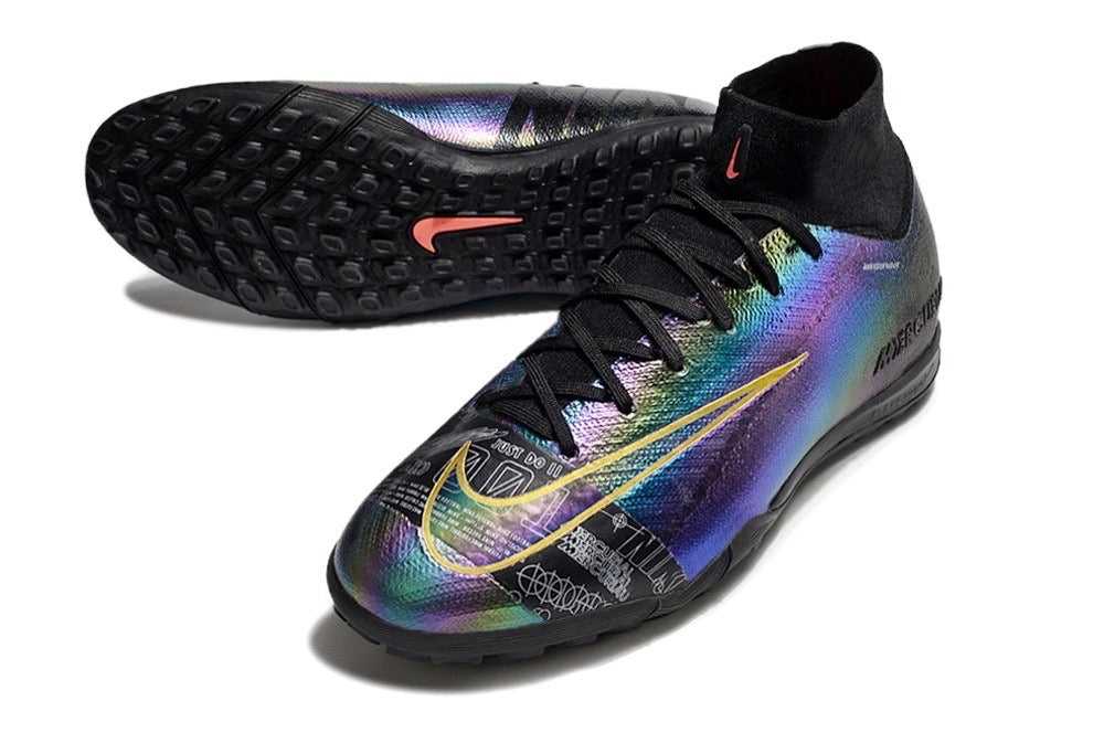 Torretin Mercurial Superfly 10 Elite Turf SE Cosmic Speed Negro Bota