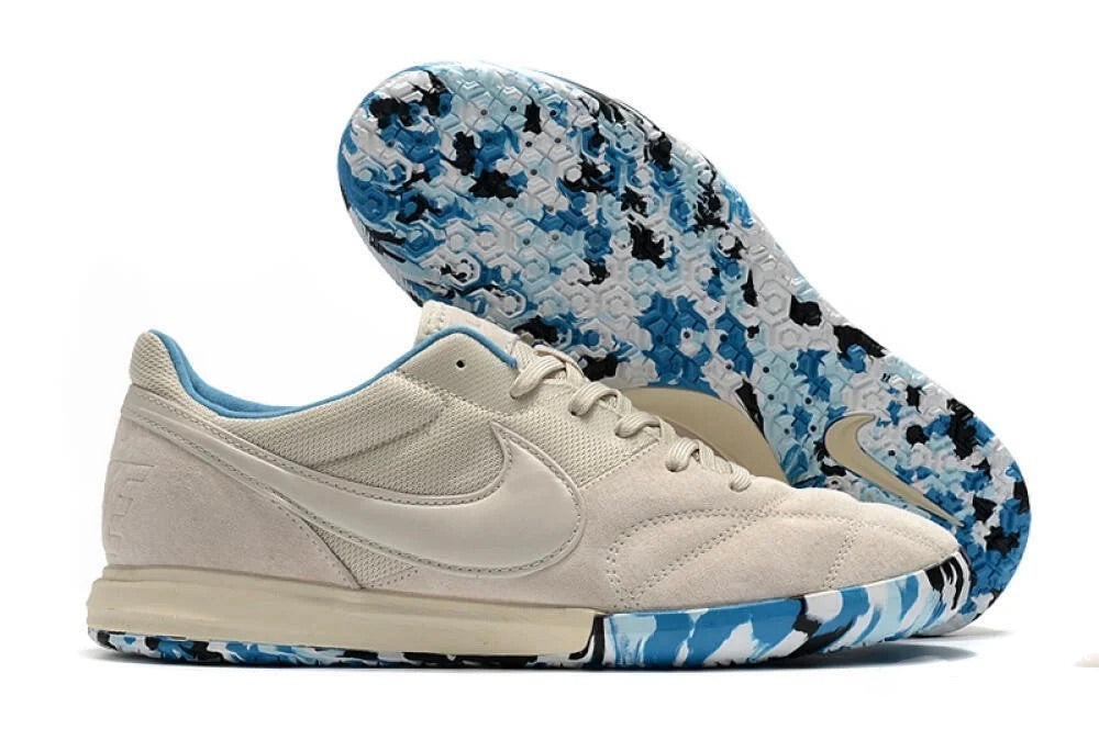 Futsal Gato Premier Blanco Azul/Negro