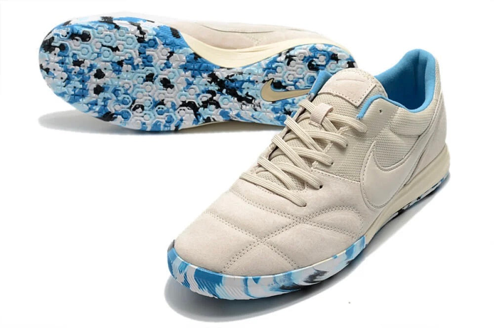 Futsal Gato Premier Blanco Azul/Negro