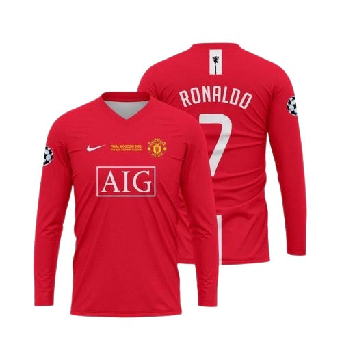 Camiseta Retro Manchester United 2007 - 2008