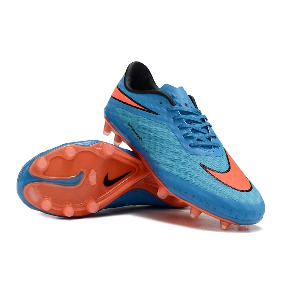 Guayos Hypervenom 1 Azul Naranja