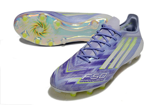 Guayos F50 Morado Verde Cordones