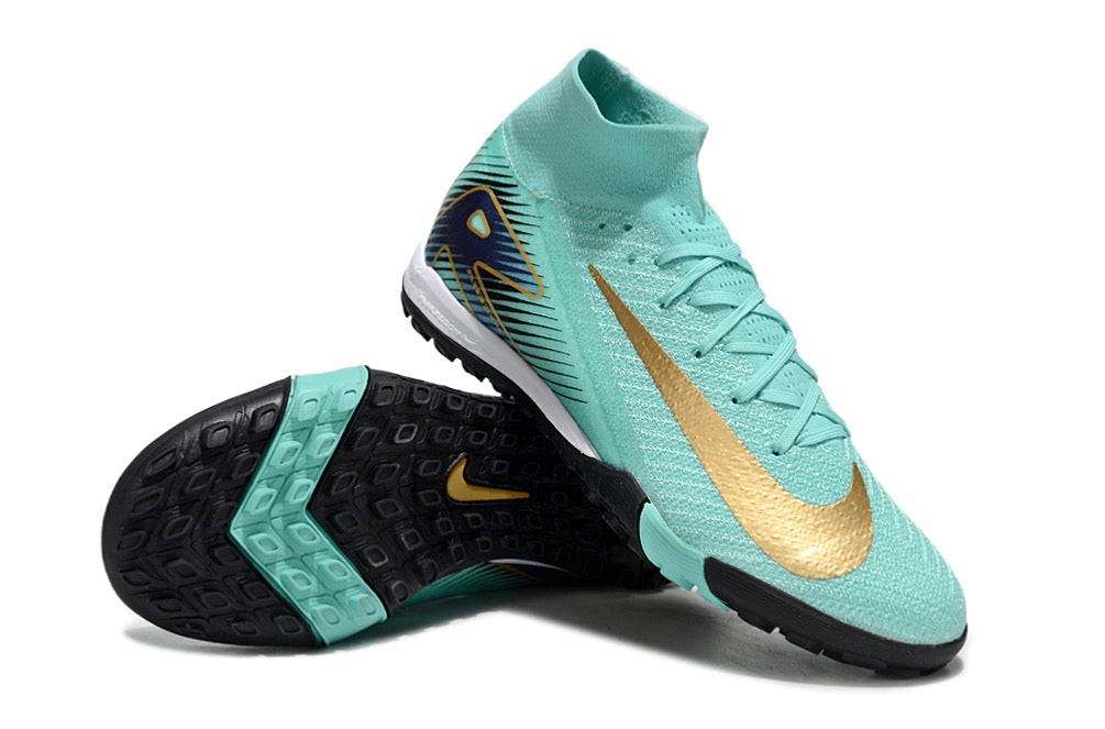 Torretin Mercurial Vapor 16 Aguamarina Dorado Bota