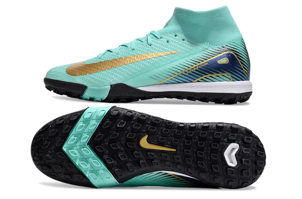 Torretin Mercurial Vapor 16 Aguamarina Dorado Bota