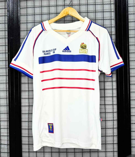 Selección Francia blanca retro 1998