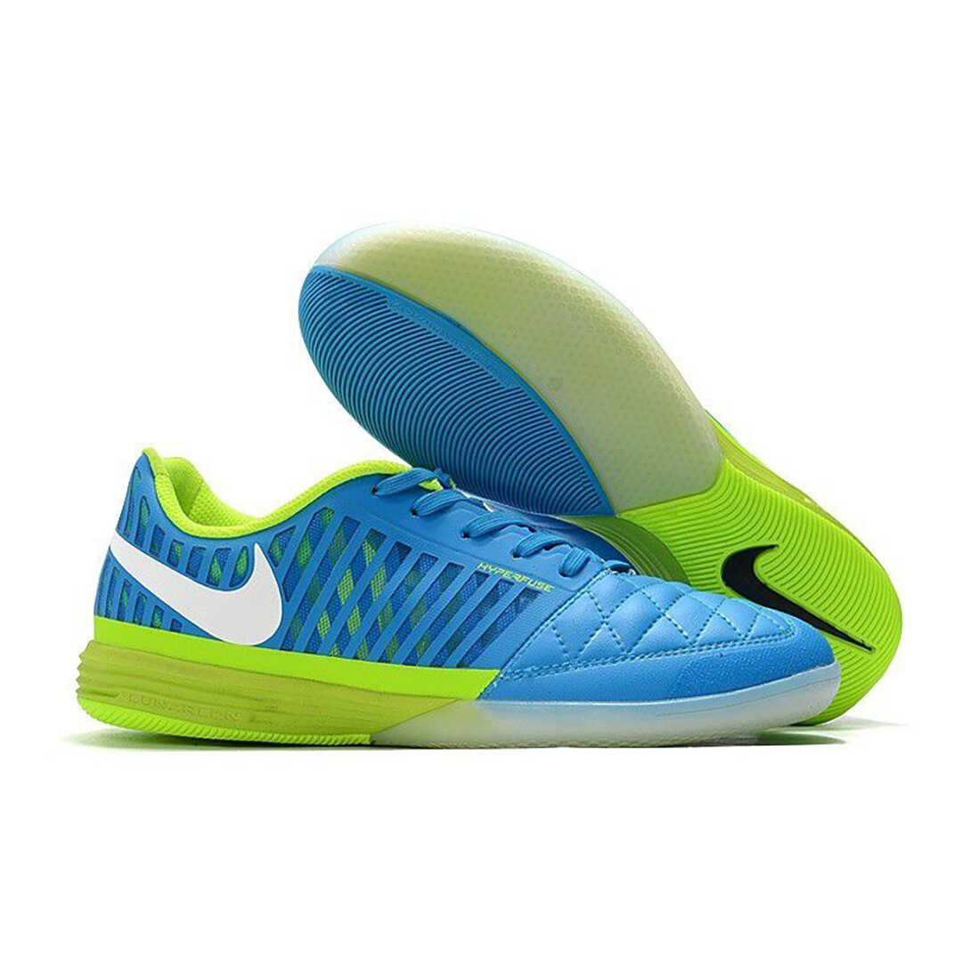 Futsal Jr Lunar Gato II Azul Verde
