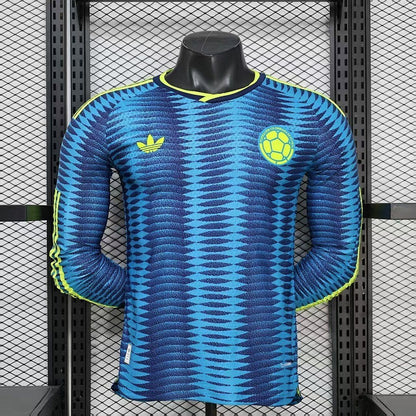 Selección Colombia Visitante 2026 Mundial Manga Larga