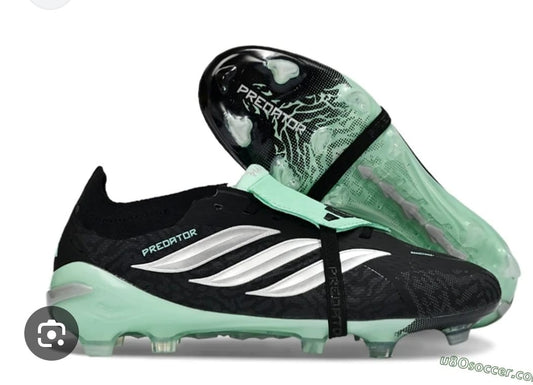 Guayos Predator Powerspine Negro Verde Niño