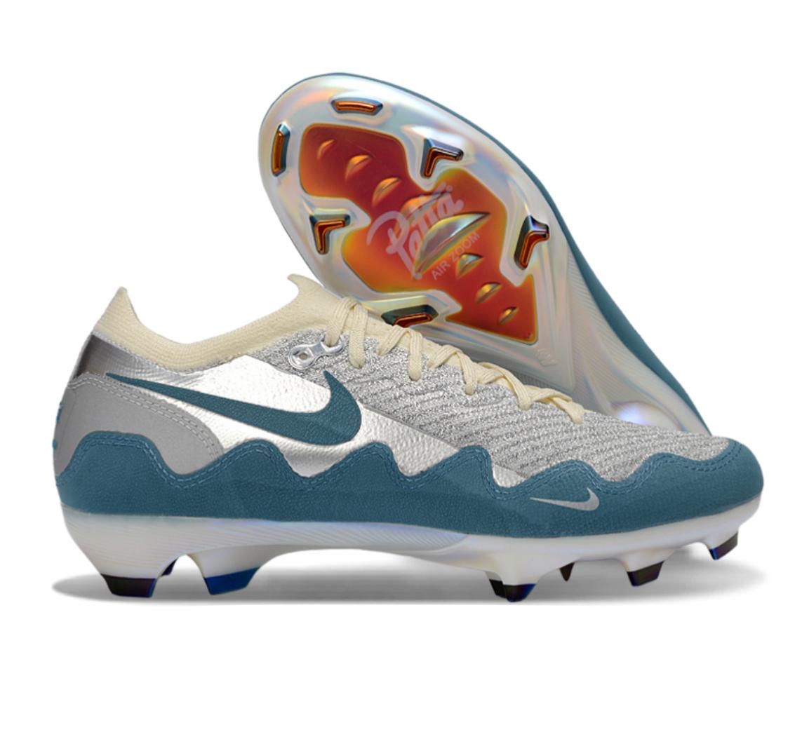 Guayos Air Zoom Mercurial Gris Verde Edición Patta