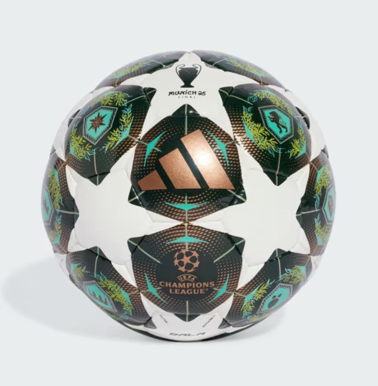 BALÓN CHAMPIONS VERDE BLANCO #5