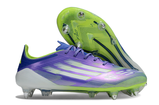 Guayos F50 Morado Verde Tache Aluminio
