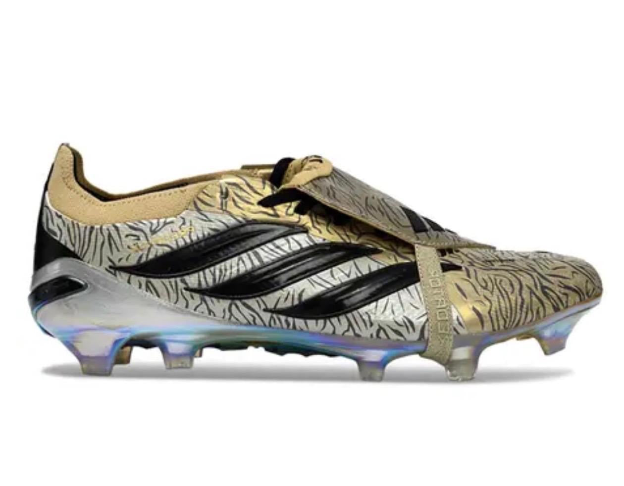 Guayos Predator Bronce Plata Lengüeta