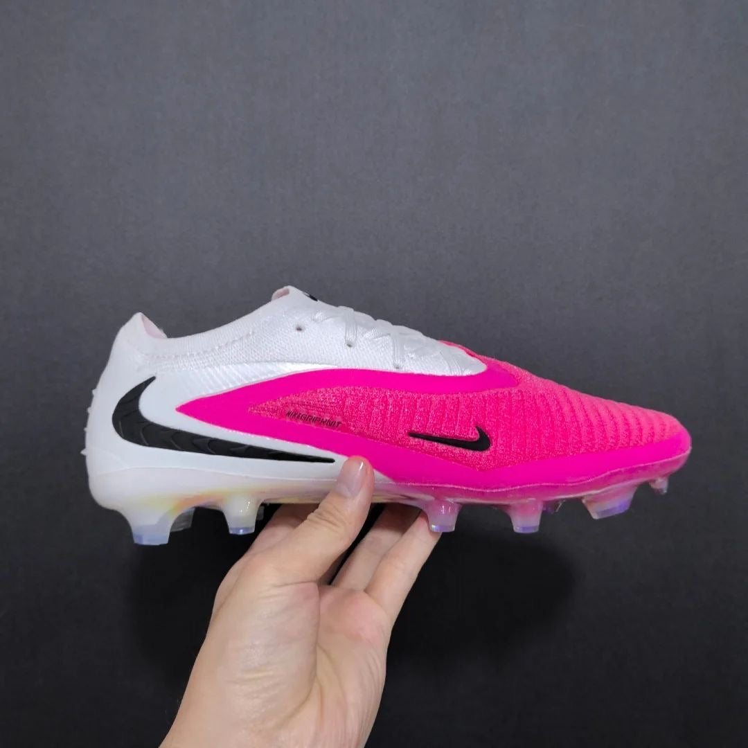 Guayos Phantom GX 6 Rosado Blanco Corto Niño