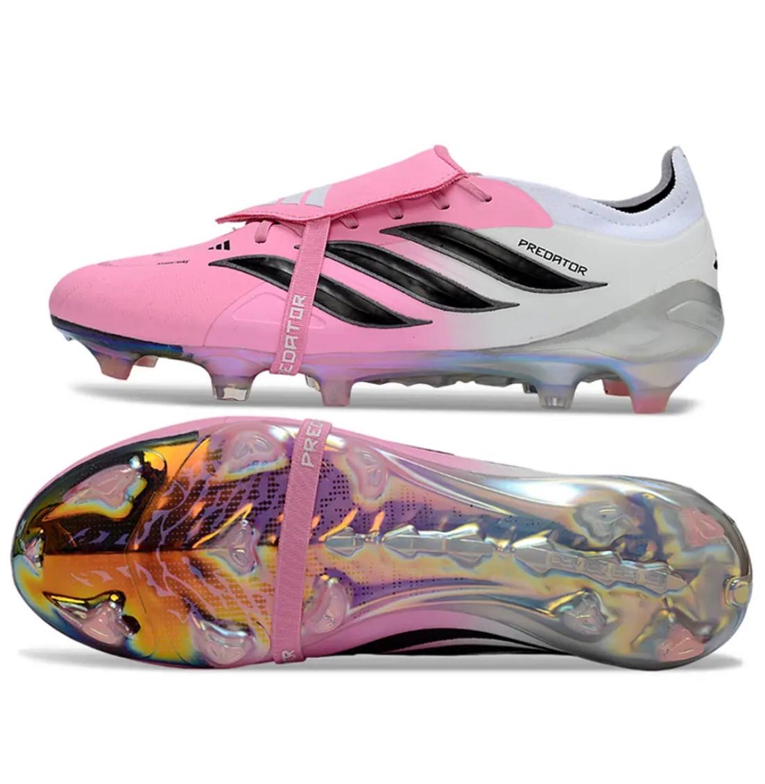 Guayos Predator Rosado Blanco Lengüeta
