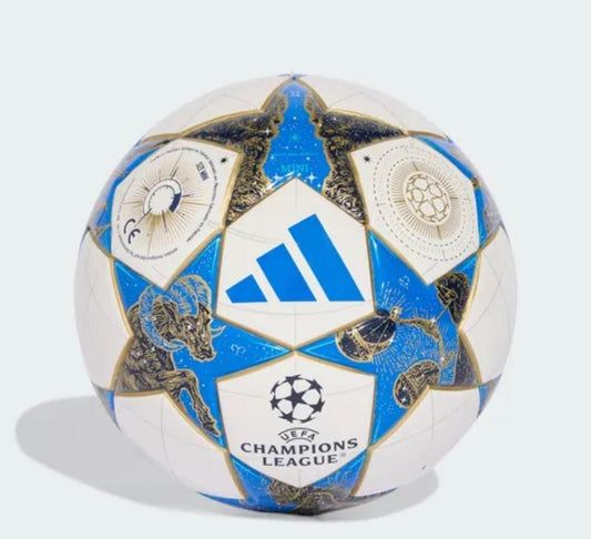 BALÓN CHAMPIONS BLANCO AZUL #5