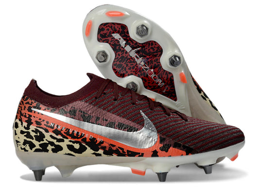 Guayos Mercurial Vinotinto Animal Print Aluminio Corto