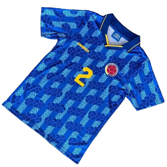 Selección Colombia Retro 1994 Visitante