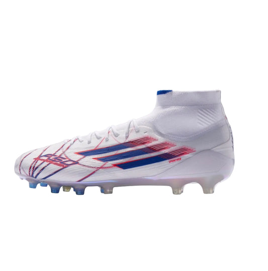 Guayos F50 Blanco Azul Rojo Bota