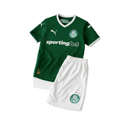 Uniforme Niño Palmeiras Local 25/26