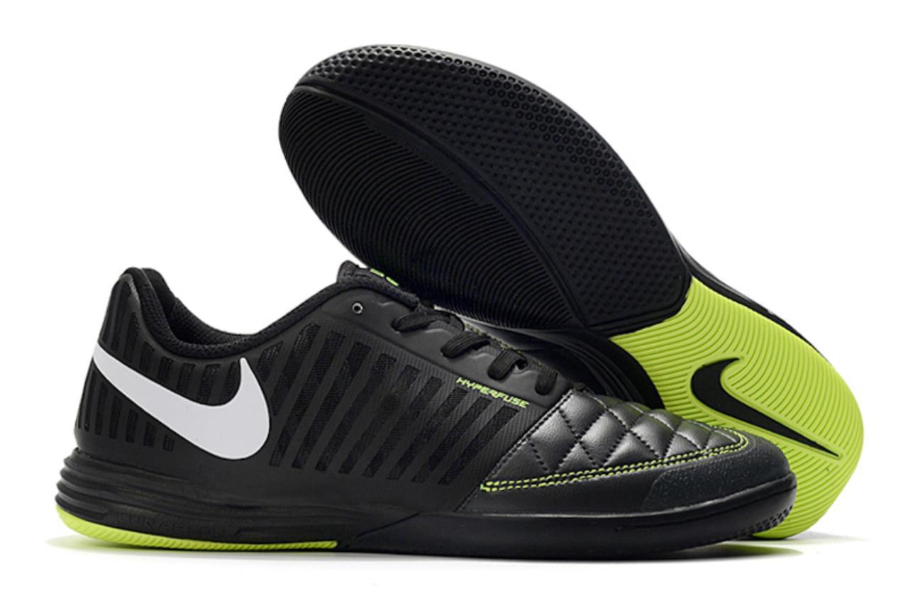 Futsal Lunar Gato II Negro Verde