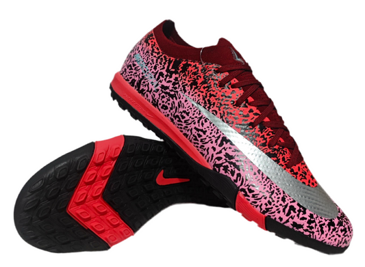 Torretin Air zoom Negro Rojo Animal Print Corto