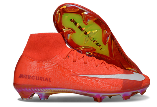 Guayos Mercurial Superfly 10 Elite Rojo Blanco