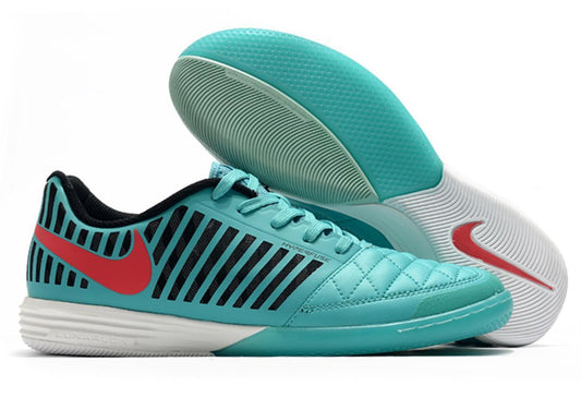Futsal Lunar Gato II Aguamarina Chulo Rojo
