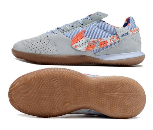 Futsal Gato Street Azul Claro Naranja