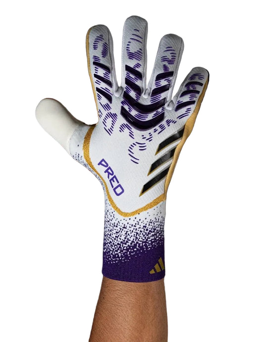 Predator Gama Alta Blanco Negro Morado