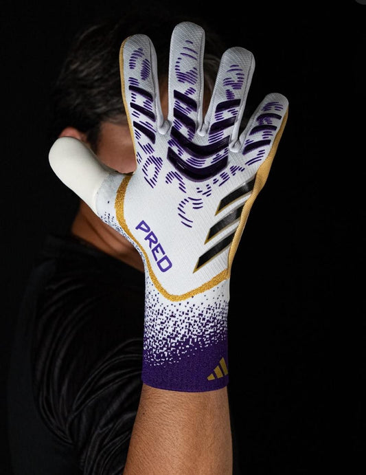 Predator Gama Alta Blanco Negro Morado