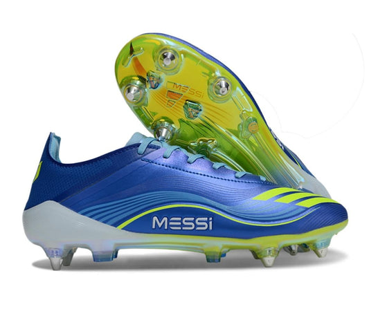 Guayos F50 Tache Aluminio Messi Azul Verde